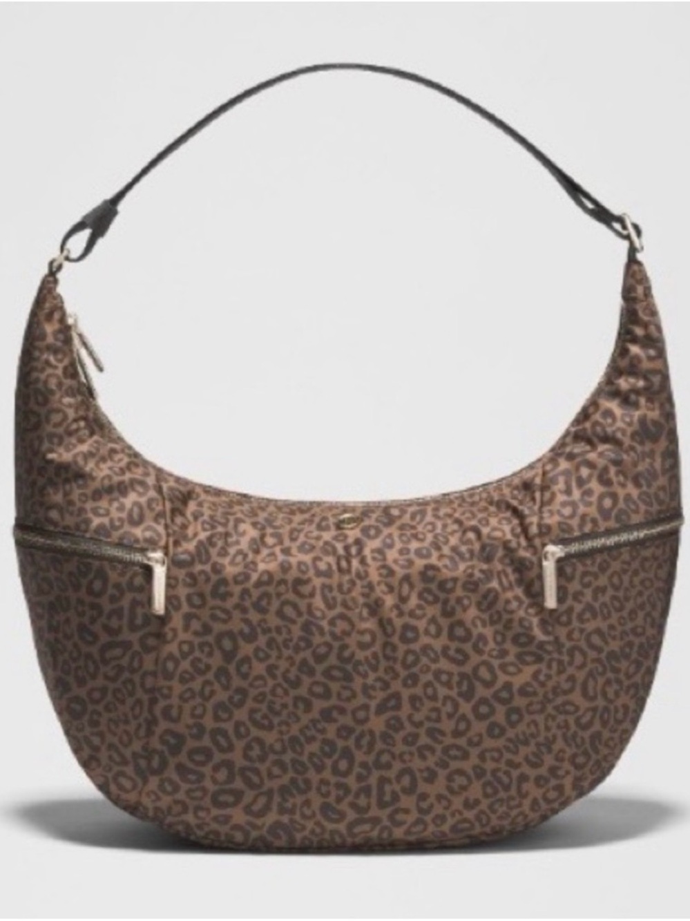 (Sold out) lululemon athletica Leopard Print Hobo Bag - Brown
